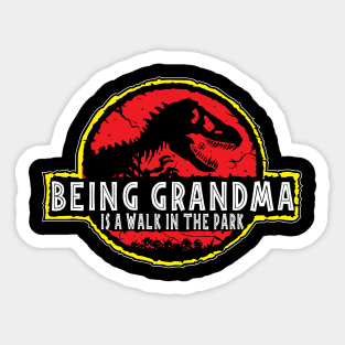 Being Grandma Sticker